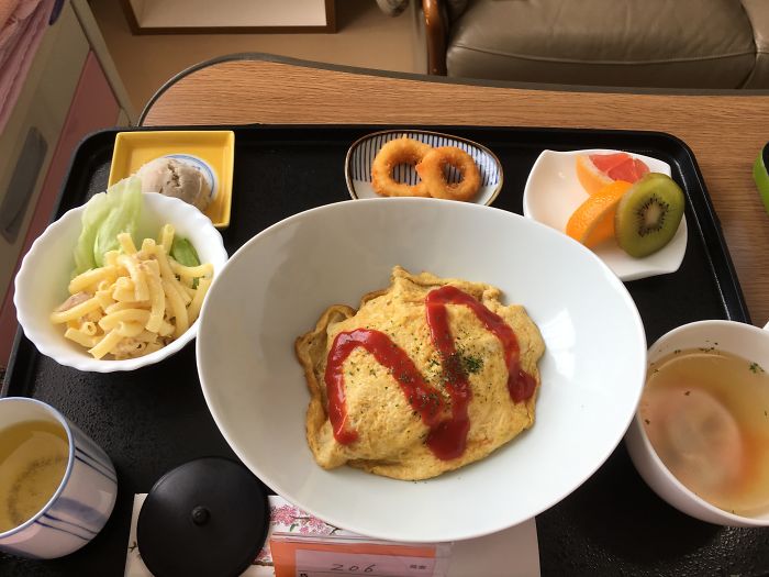 comida hospital japon