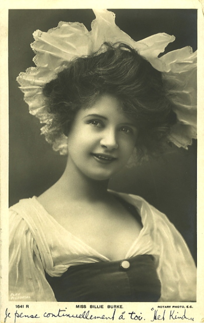 Retratos fotográficos de Alfred Cheney Johnston de las chicas de Ziegfeld Follies.