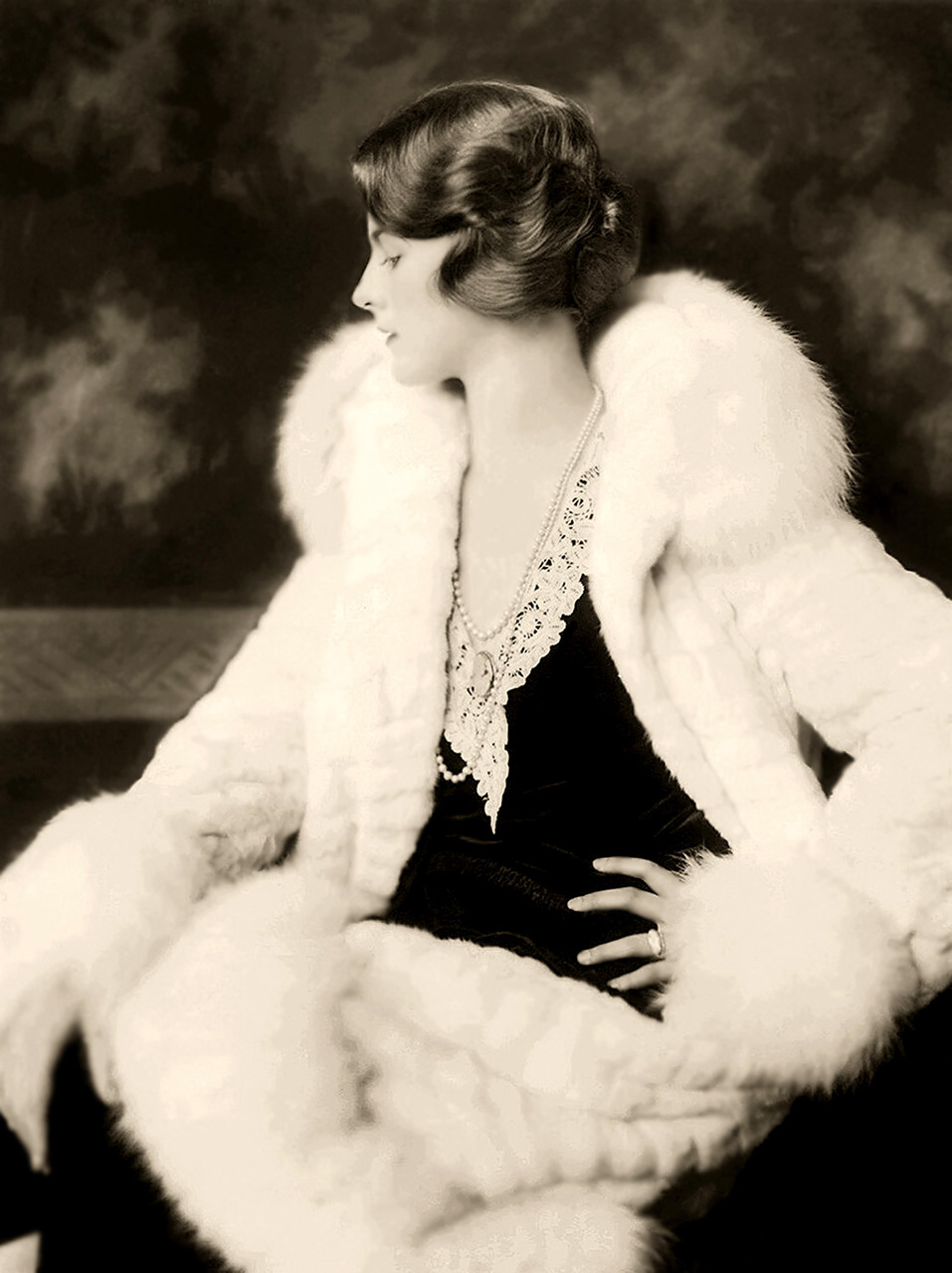 Retratos fotográficos de Alfred Cheney Johnston de las chicas de Ziegfeld Follies.