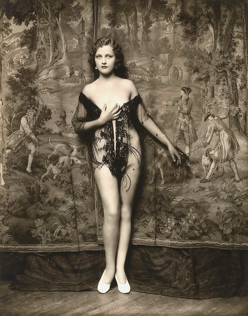 Retratos fotográficos de Alfred Cheney Johnston de las chicas de Ziegfeld Follies.