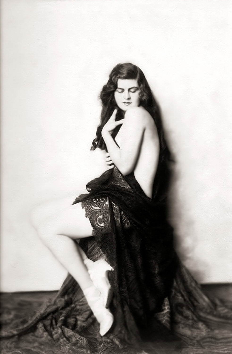 Retratos fotográficos de Alfred Cheney Johnston de las chicas de Ziegfeld Follies.