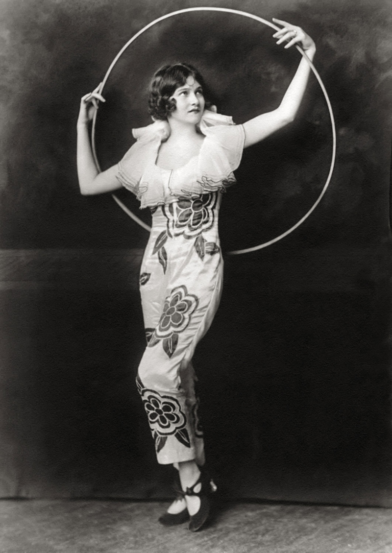 Retratos fotográficos de Alfred Cheney Johnston de las chicas de Ziegfeld Follies.