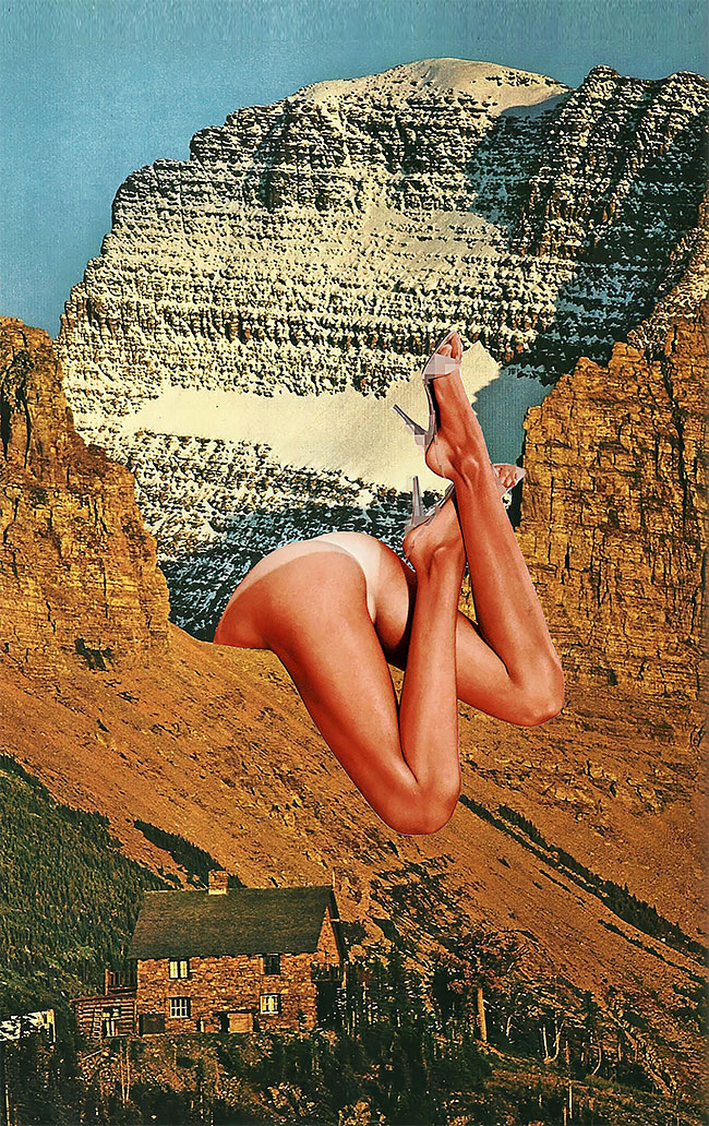 Jacqueline Mak collages eroticos sexo 7