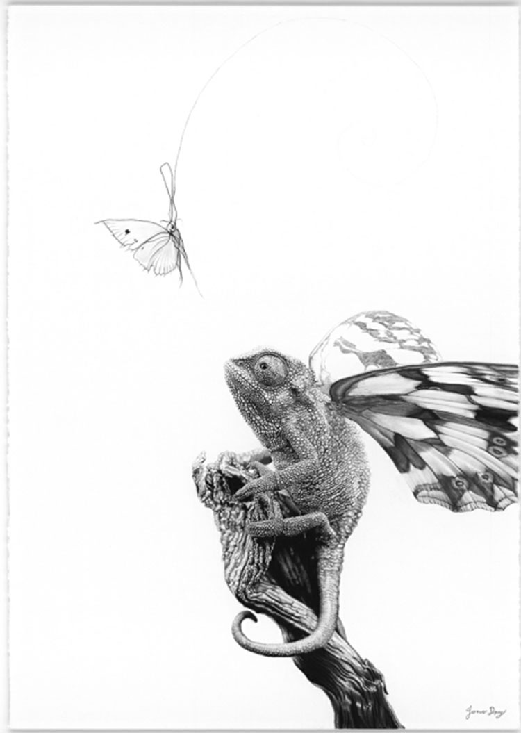 Jono Dry dibujos surrealistas hiperealistas 14
