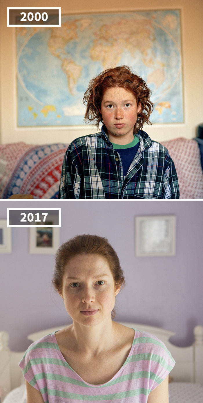 Josephine Sittenfeld retratos 17 anos despues 2