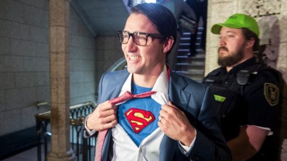 Justin Trudea Clark Kent Superman