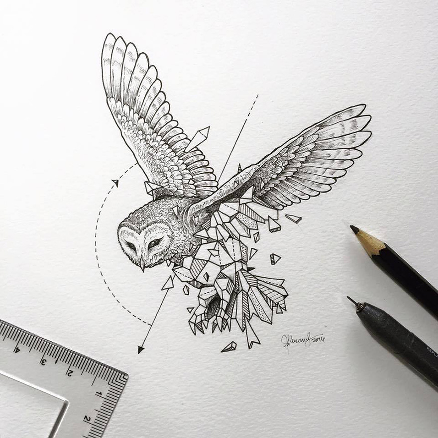 Kerby Rosanes Geometric Beasts 3