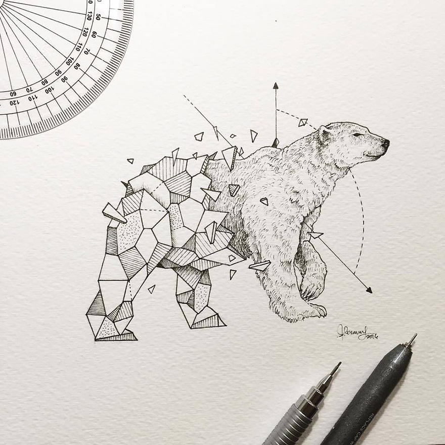 Kerby Rosanes Geometric Beasts 5