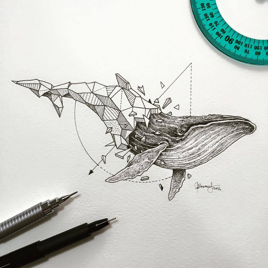 Kerby Rosanes Geometric Beasts 6