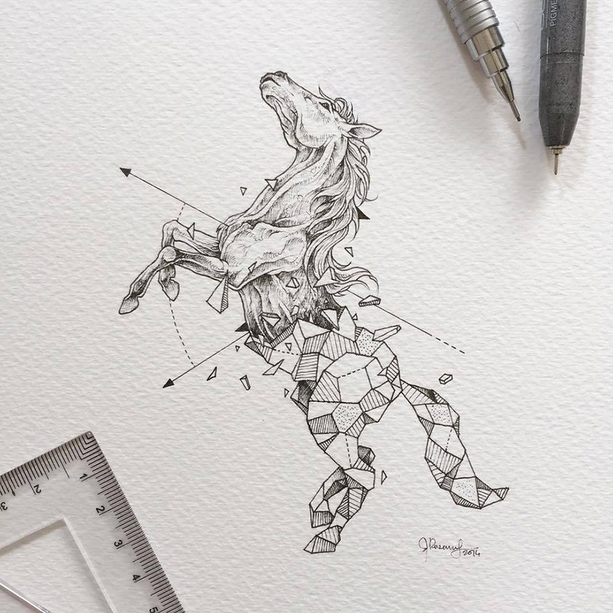 Kerby Rosanes Geometric Beasts 7