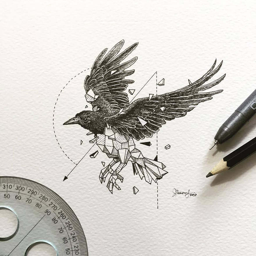 Kerby Rosanes Geometric Beasts 8