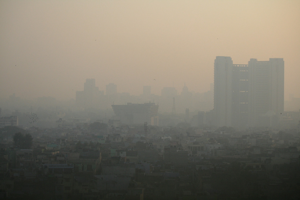 Nueva Delhi contaminacion
