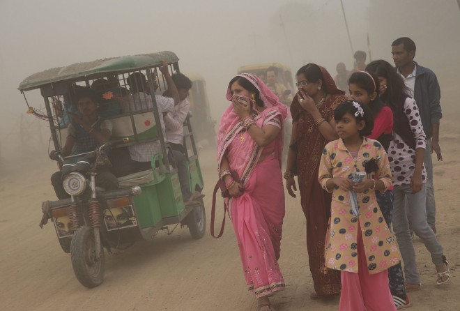 Nueva Delhi contaminacion 2