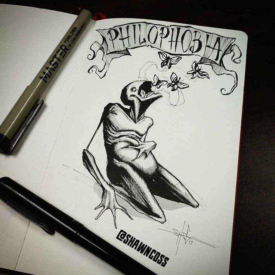 fobias ilustraciones Shawn Coss 10