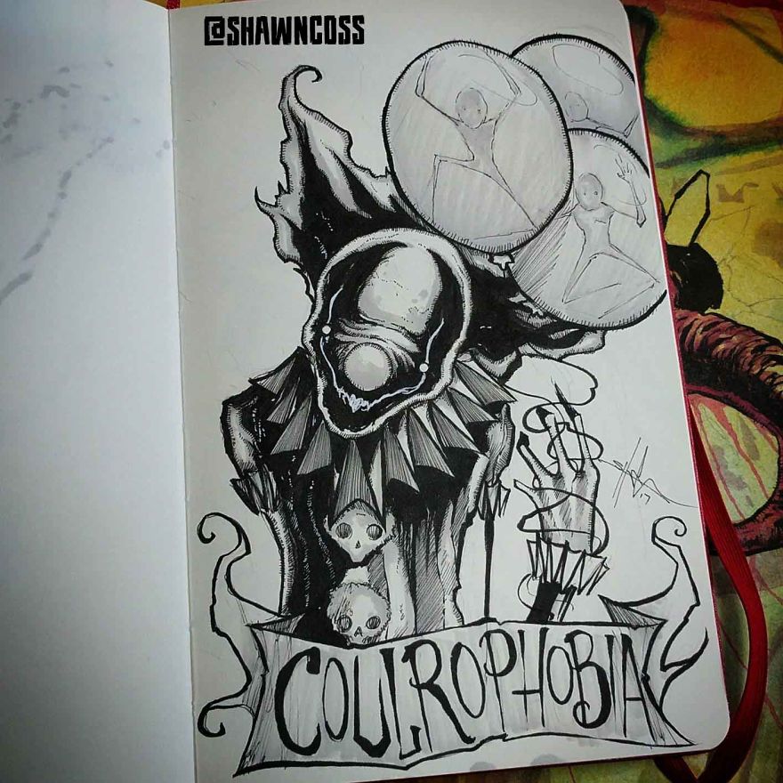 fobias ilustraciones Shawn Coss 11