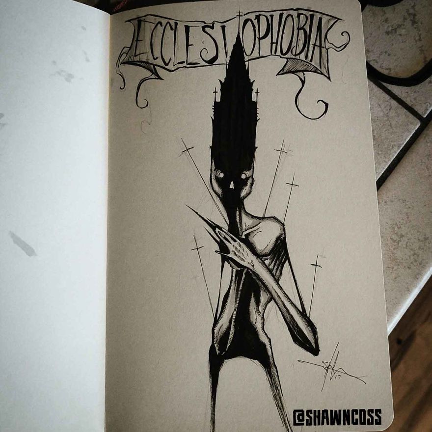 fobias ilustraciones Shawn Coss 15