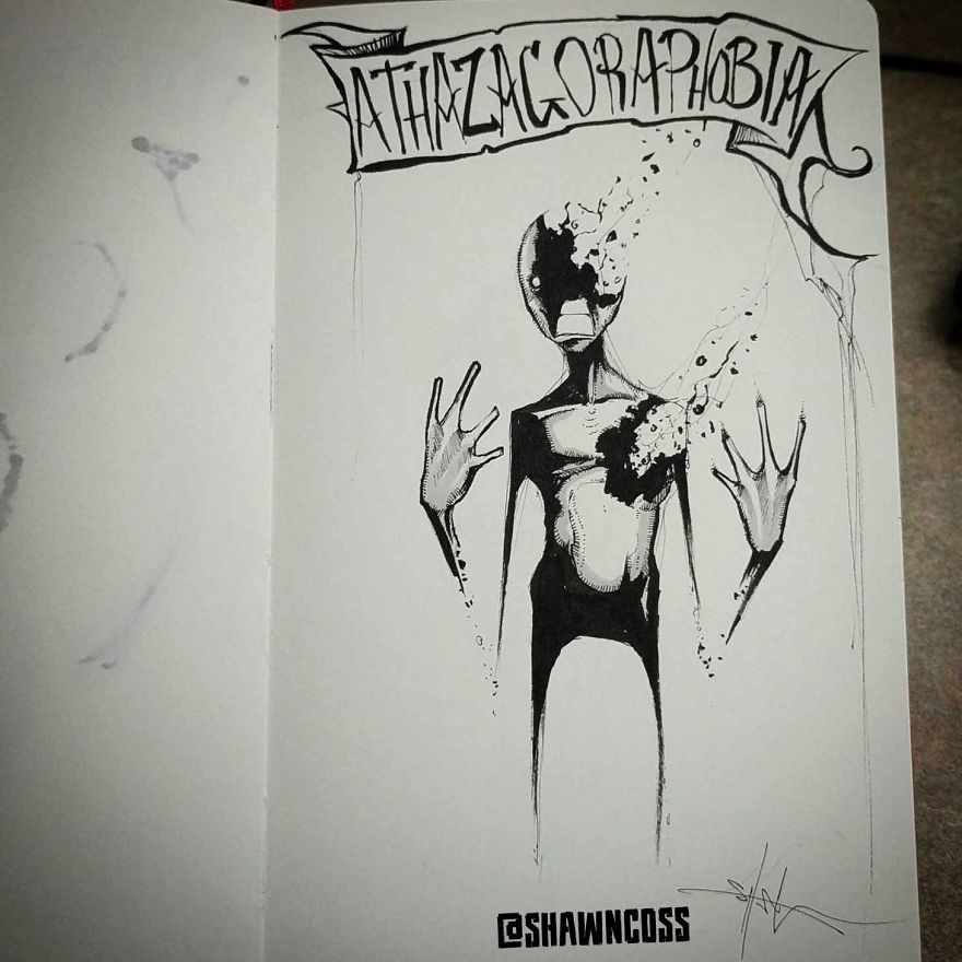 fobias ilustraciones Shawn Coss 2