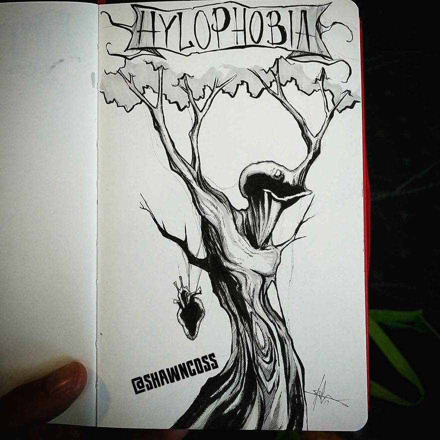 fobias ilustraciones Shawn Coss 26