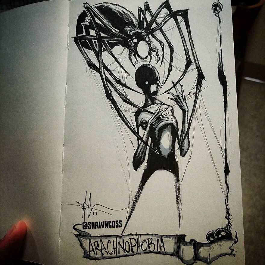fobias ilustraciones Shawn Coss 4