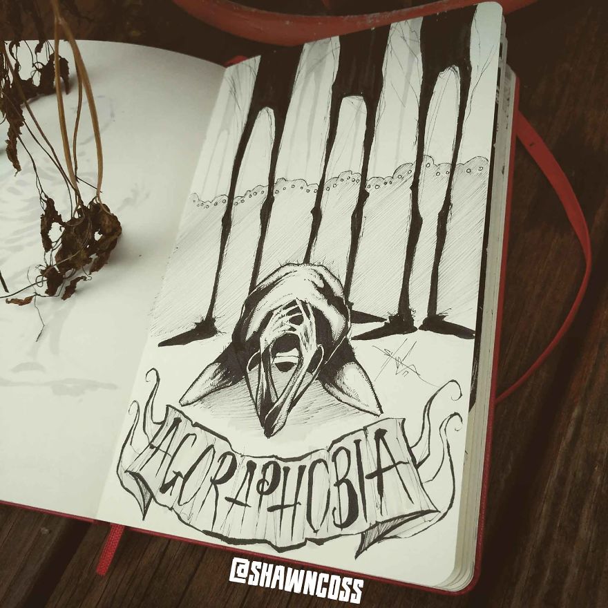 fobias ilustraciones Shawn Coss 8