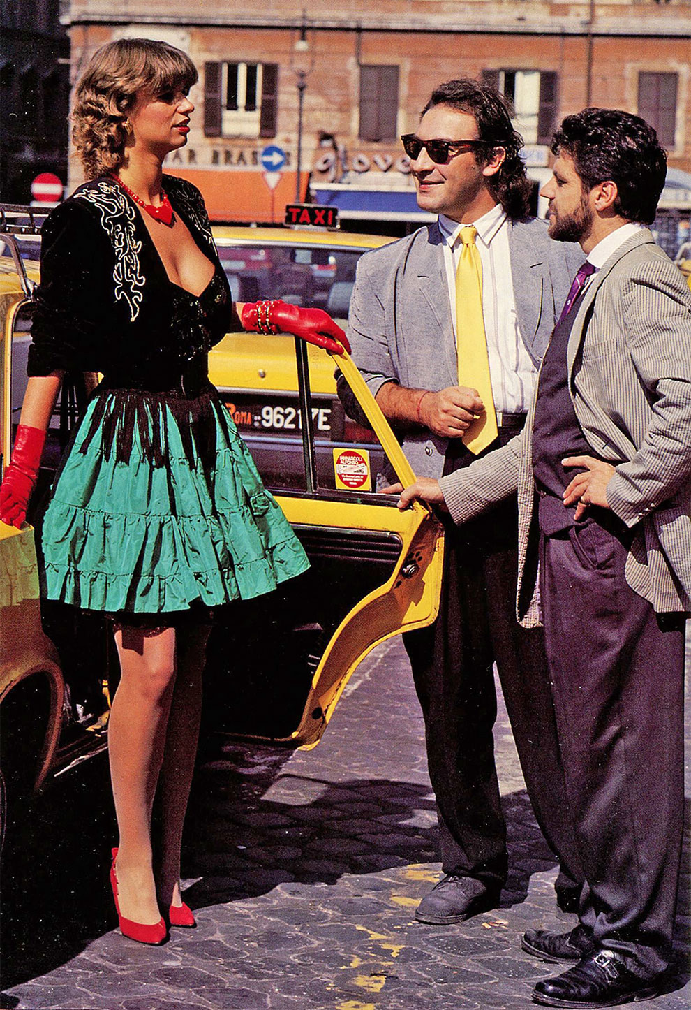 Moda vintage de los años 80