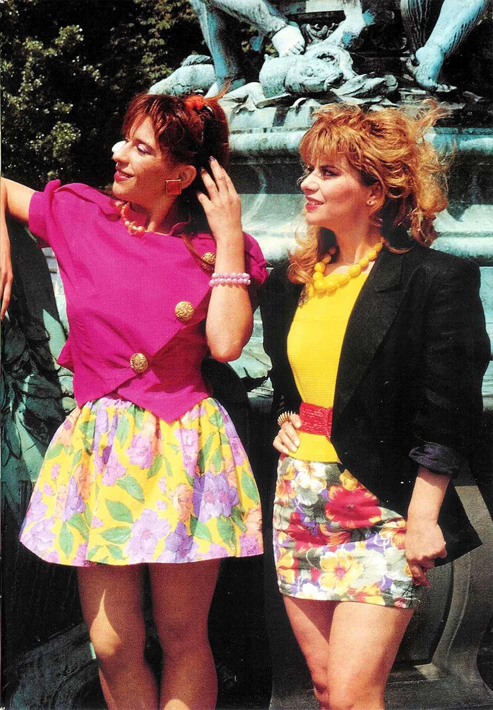 Moda vintage de los años 80