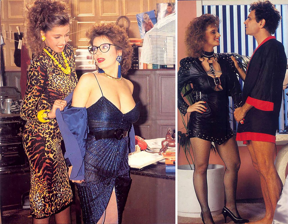 Moda vintage de los años 80