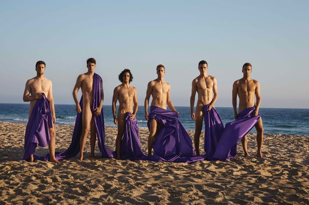 remeros desnudos calendario Warwick 1