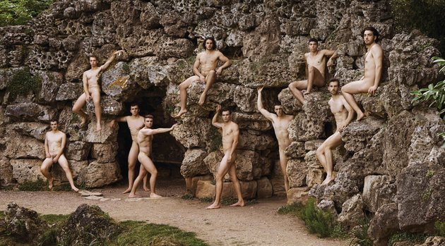 remeros desnudos calendario Warwick 4