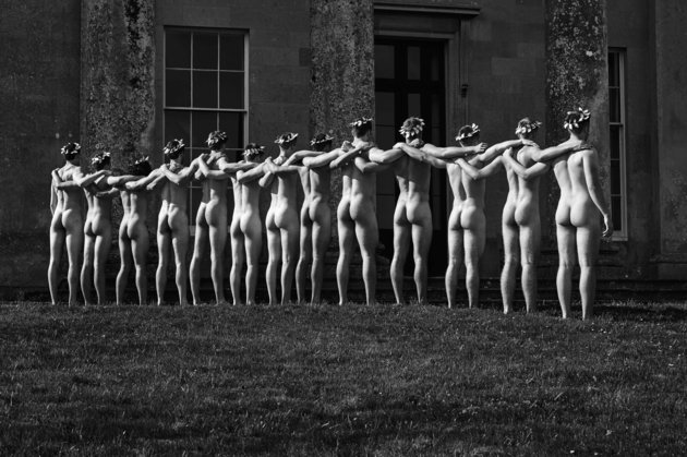 remeros desnudos calendario Warwick 8