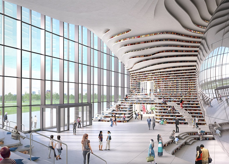 tianjin binhai library culturainquieta