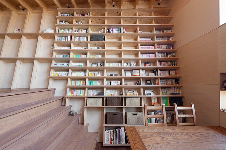 Librería de pared de diseño con fijaciones invisibles JAPONISANTE2 -   España