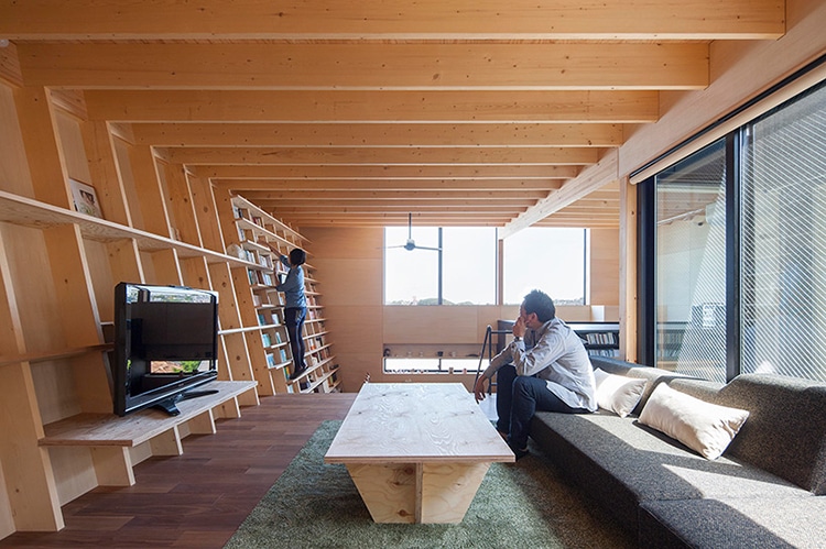 House in Shinyoshida, Shinsuke Fujii