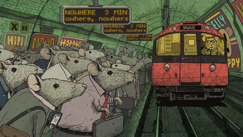 Happiness Steve Cutts