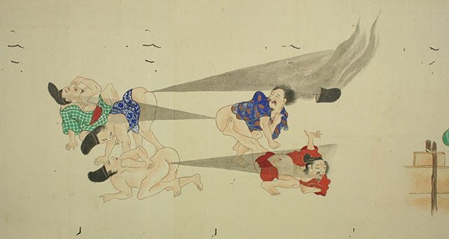 He Gassen batalla de pedos Japon