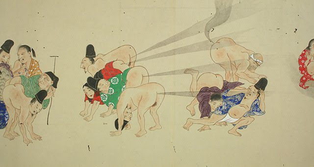 He Gassen batalla de pedos Japon 10
