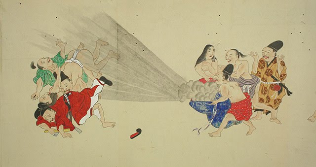He Gassen batalla de pedos Japon 11