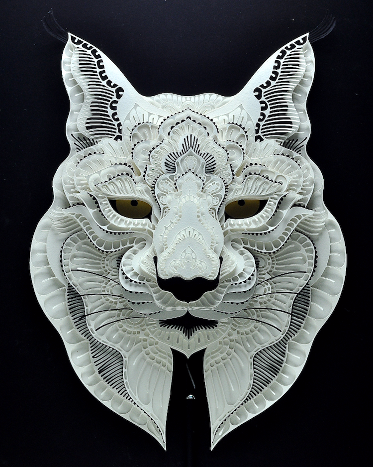 Patrick Cabral esculturas de papel 2