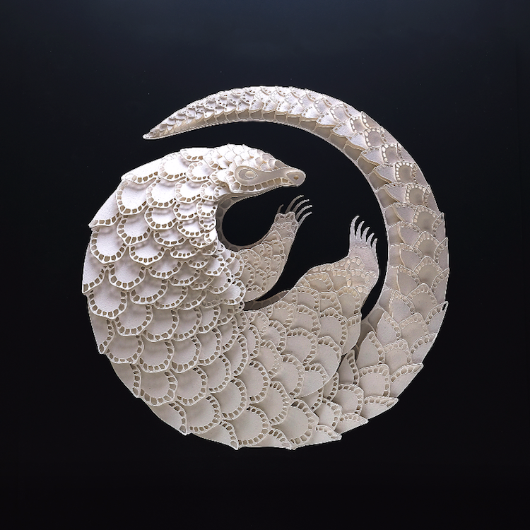 Patrick Cabral esculturas de papel 4