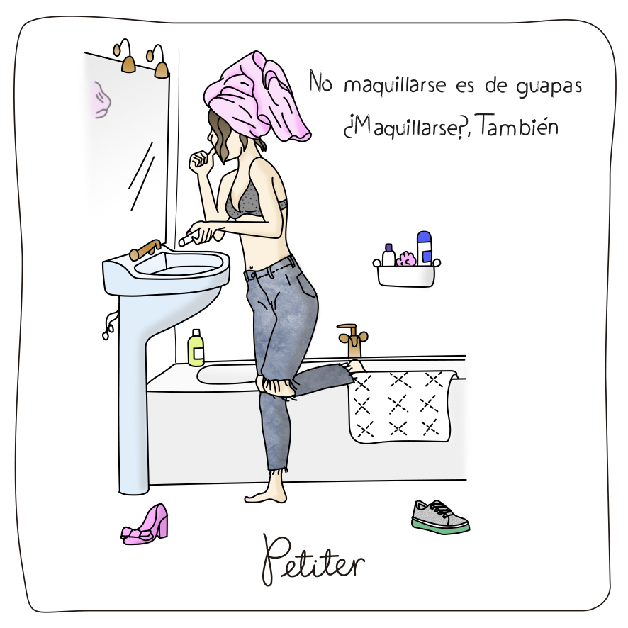 18. Es de guapas