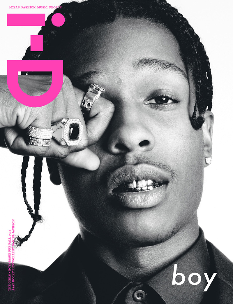 ASAP Rocky iD Magazine Pre Fall 2014 thb