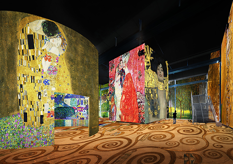 Gustav Klimt Culuturespaces atelier des lumieres2