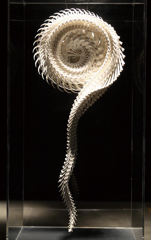Motohiko Odani esculturas de papel 3