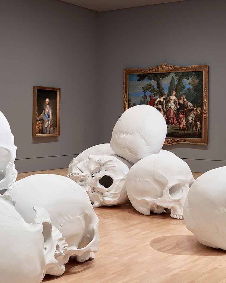 Ron Mueck calaveras craneos escultura 4