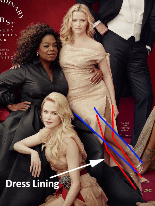 Vanity Fair Annie Leibovitz photoshop 8