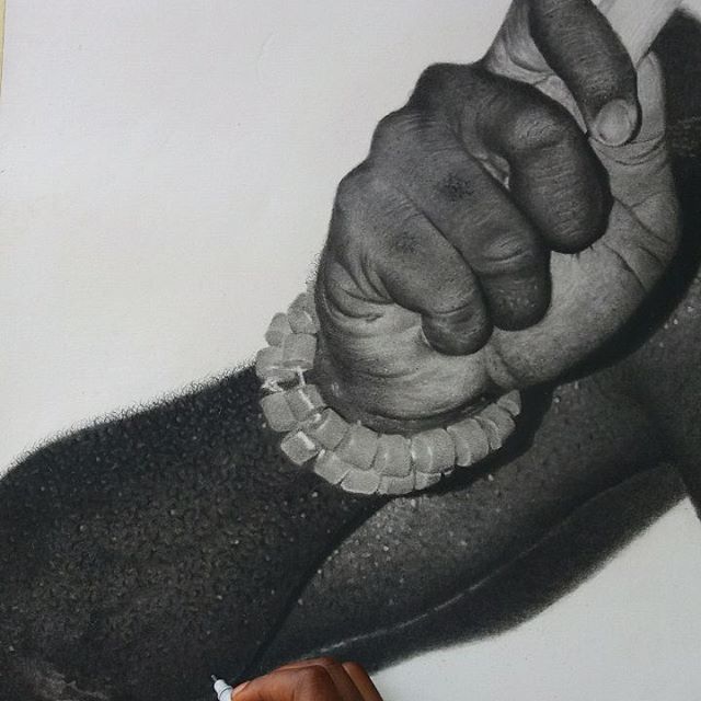 Detalle de ilustración de Chiamonwu Joy