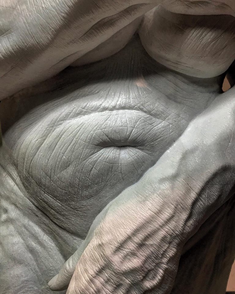 Detalle de la escultura de Jacopo Cardillo