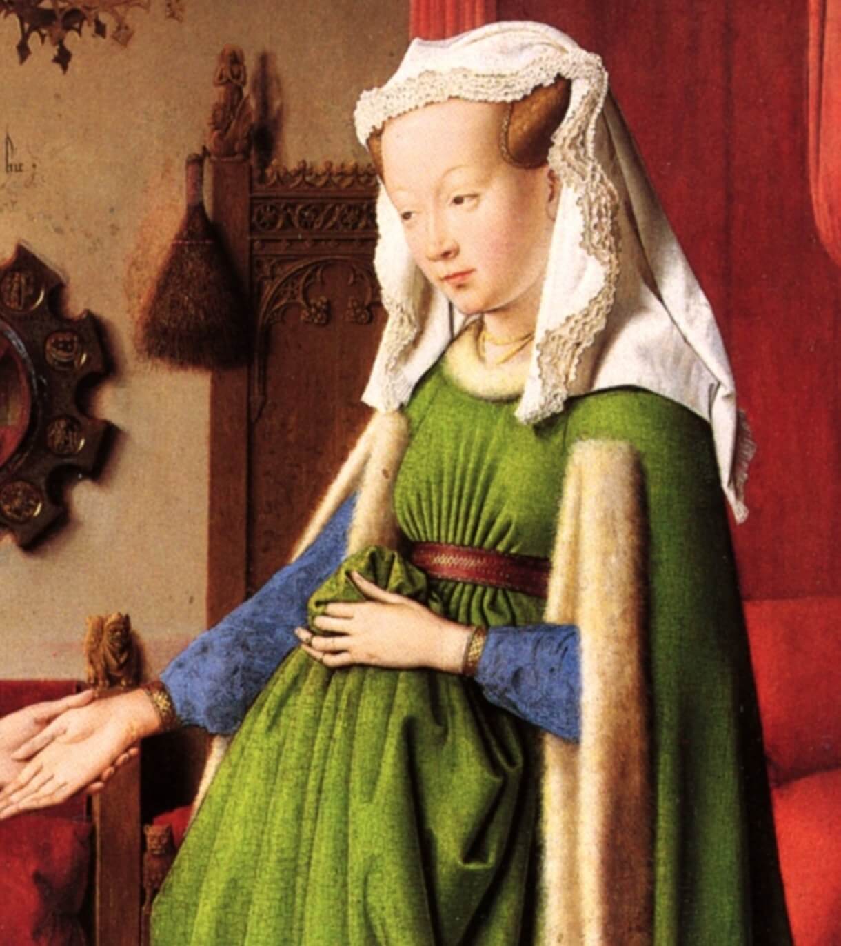 Jan van Eyck retrato Arnolfini 2