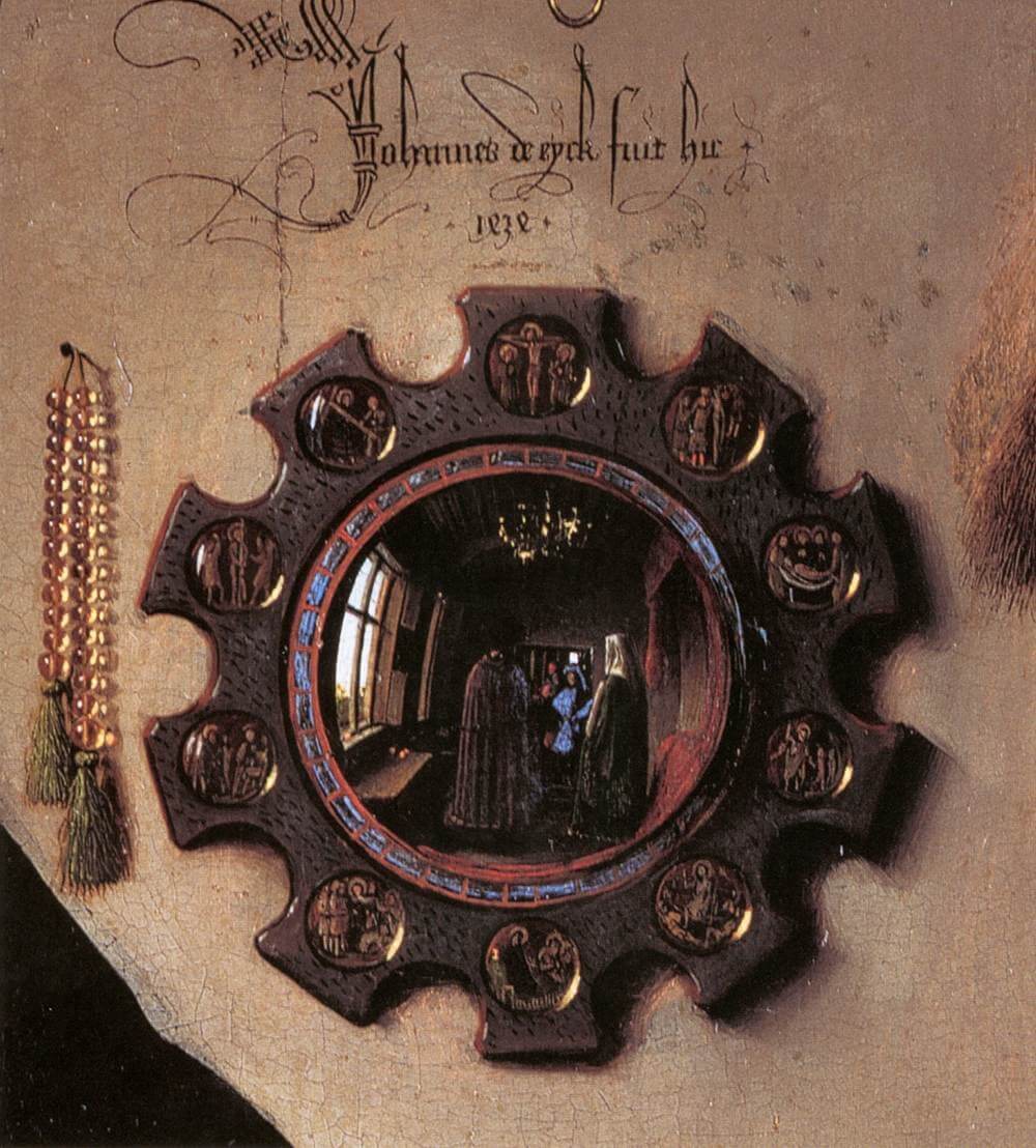 Jan van Eyck retrato Arnolfini 6
