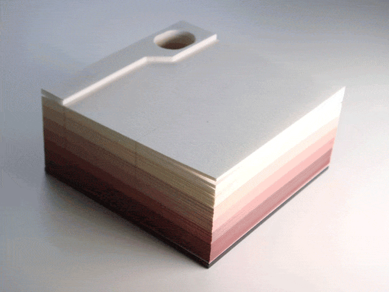 Triad Inc libreta de notas escultura 2